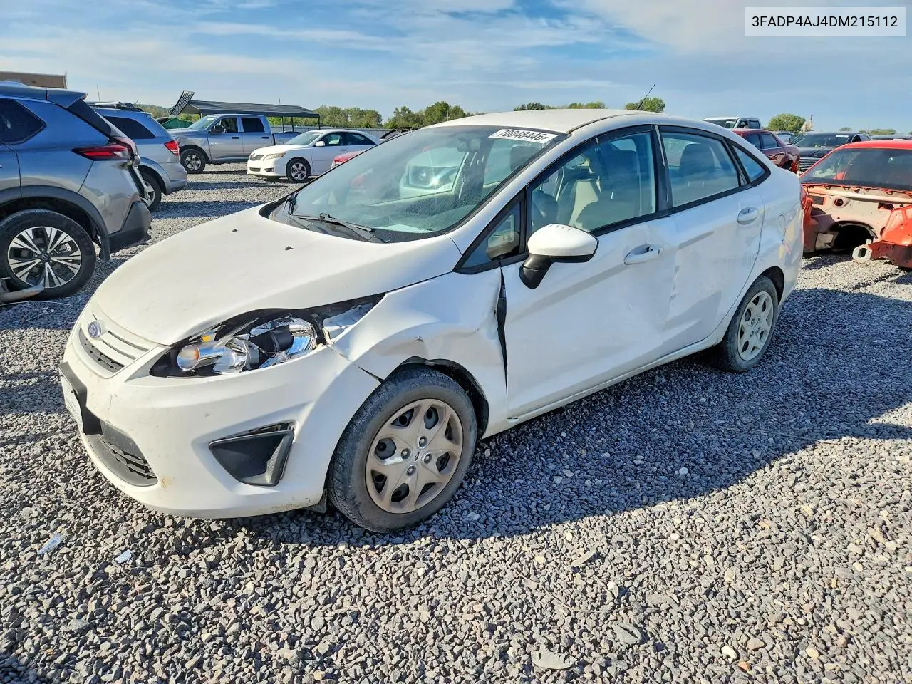 FORD FIESTA 2013, VIN 3FADP4AJ4DM215112