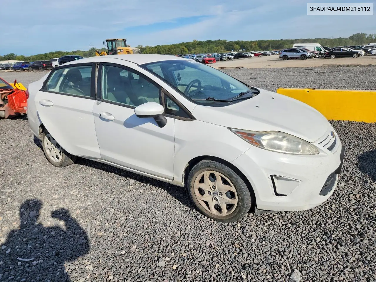 2013 FORD FIESTA VIN 3FADP4AJ4DM215112 — фото 4