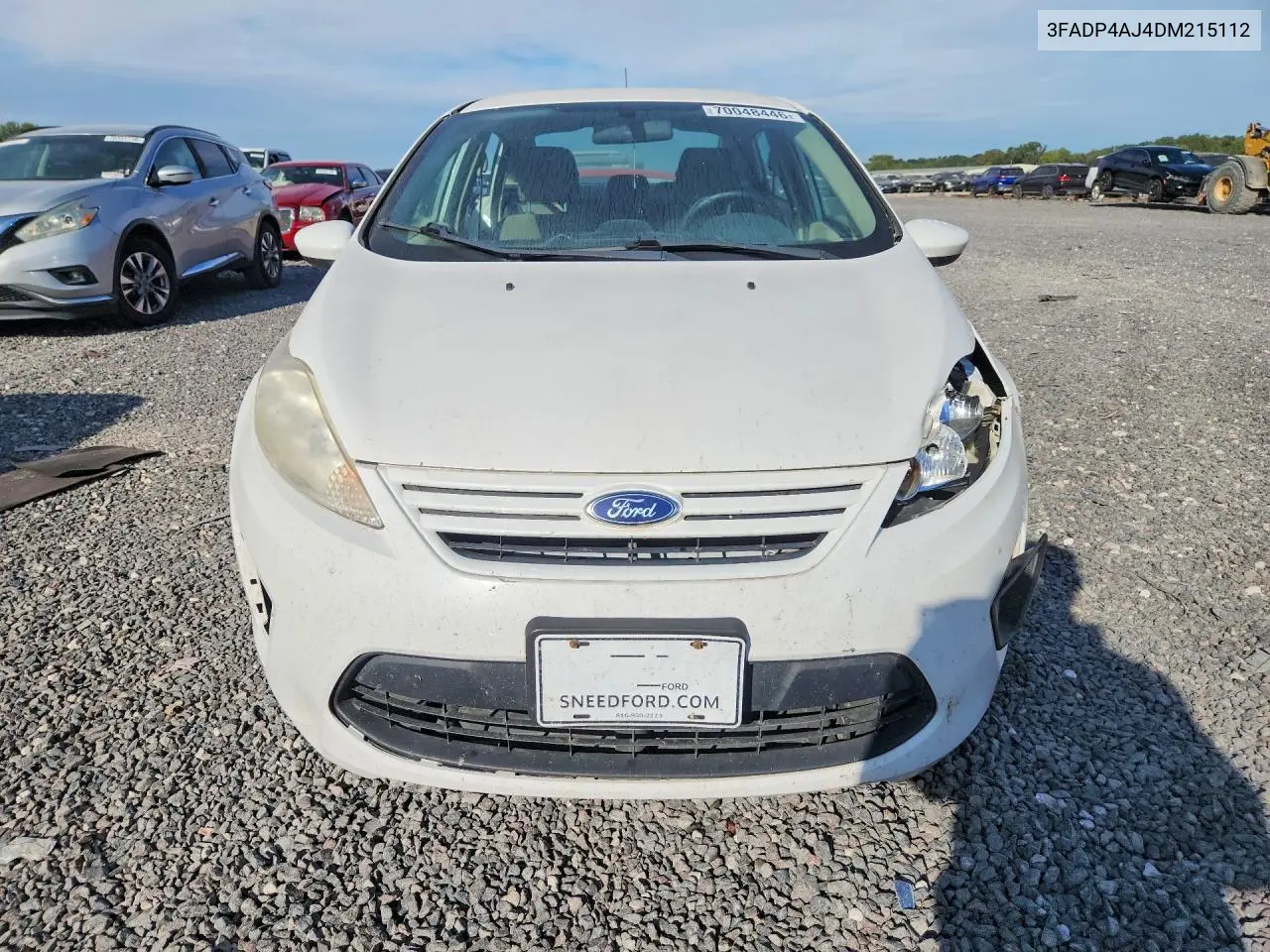 2013 FORD FIESTA VIN 3FADP4AJ4DM215112 — фото 5