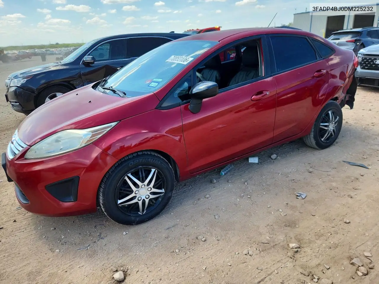 FORD FIESTA 2013, VIN 3FADP4BJ0DM225232