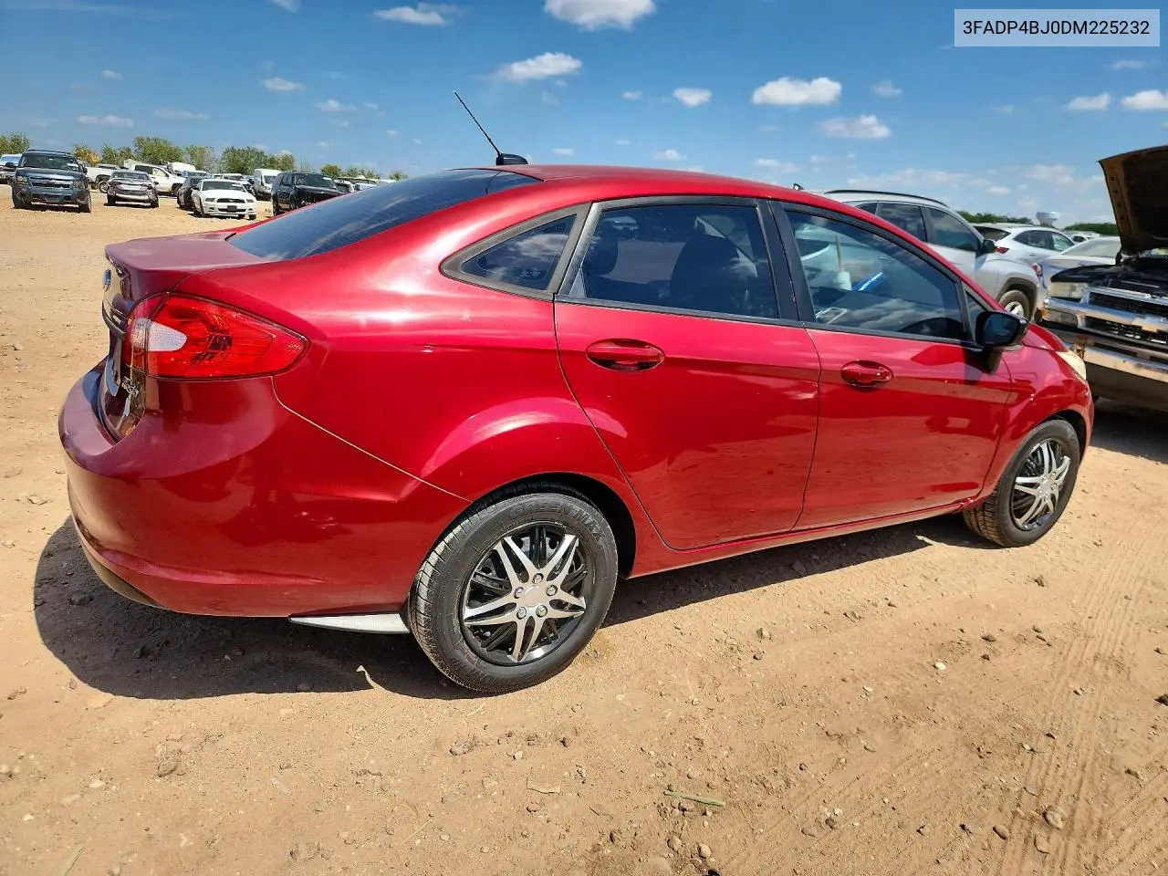 2013 FORD FIESTA VIN 3FADP4BJ0DM225232 — фото 3