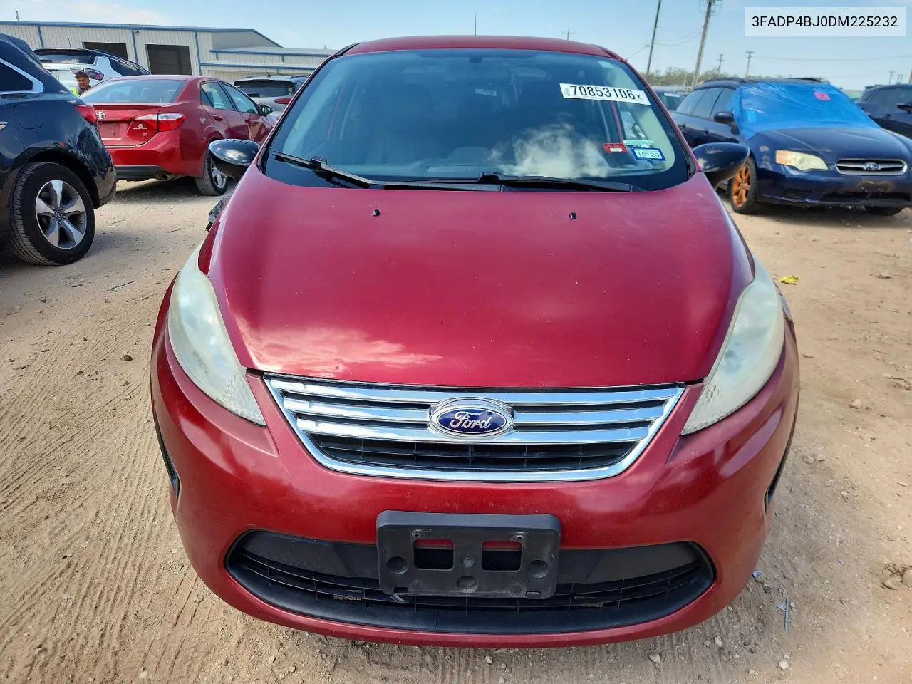 2013 FORD FIESTA VIN 3FADP4BJ0DM225232 — фото 5