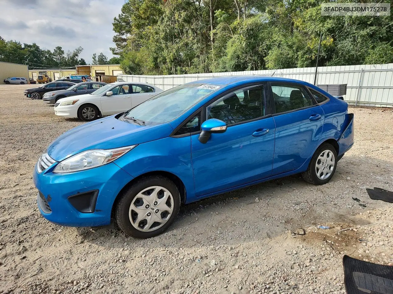 FORD FIESTA 2013, VIN 3FADP4BJ3DM175278