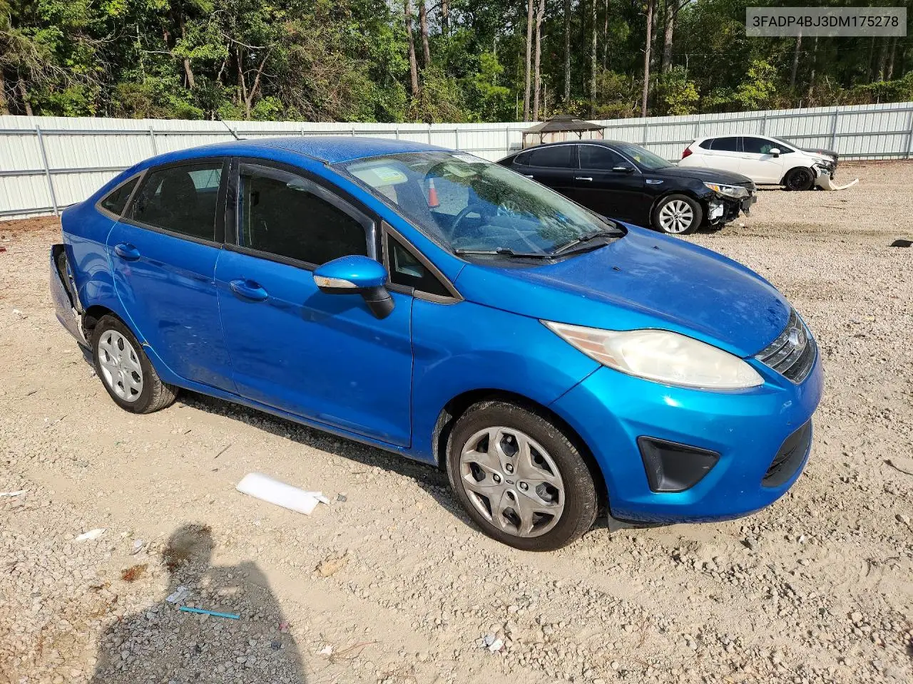 2013 FORD FIESTA VIN 3FADP4BJ3DM175278 — фото 4