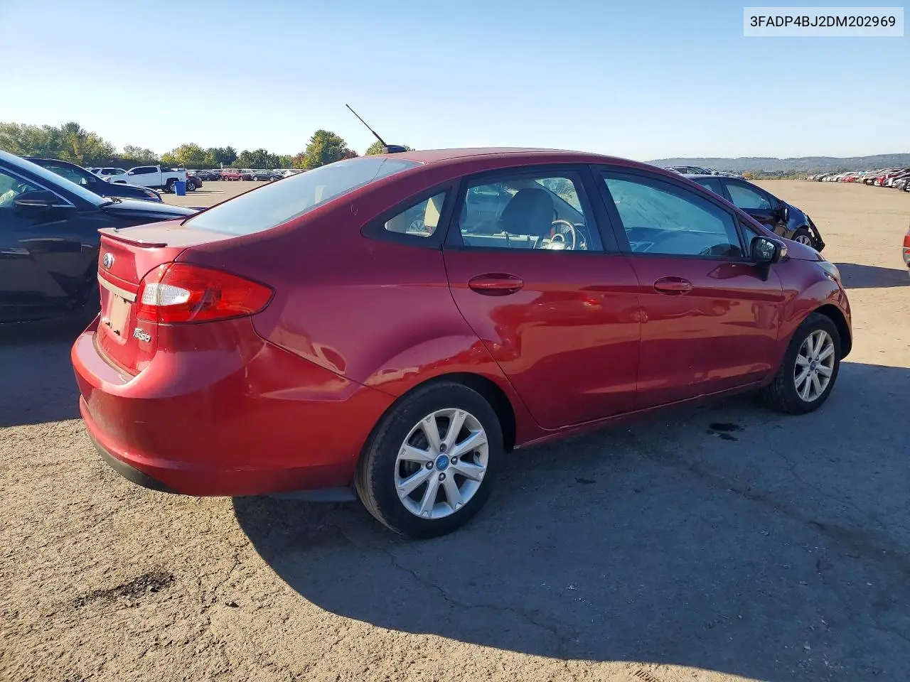 2013 FORD FIESTA VIN 3FADP4BJ2DM202969 — фото 3