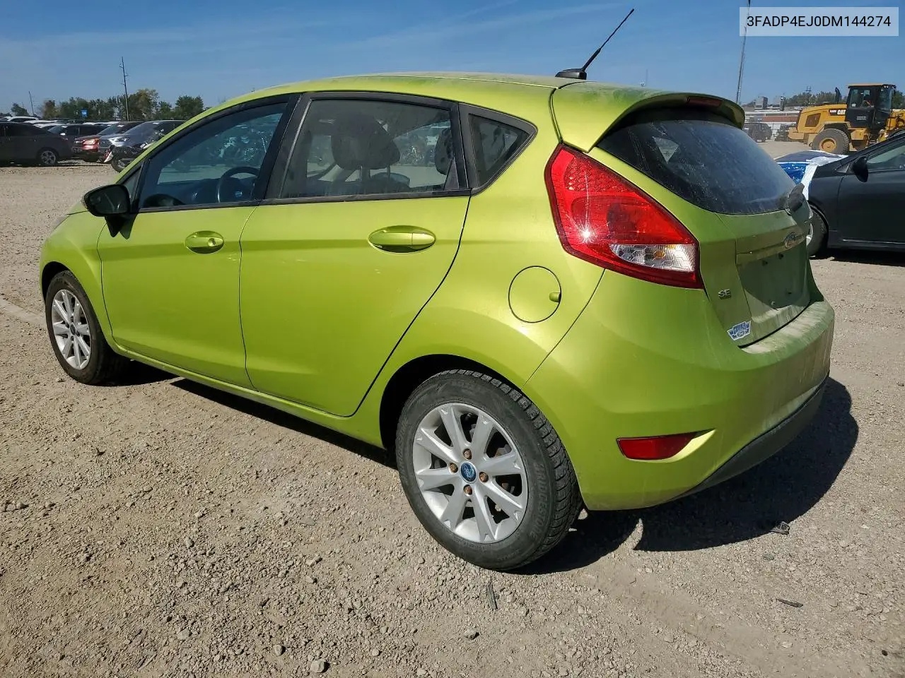 2013 FORD FIESTA VIN 3FADP4EJ0DM144274 — фото 2