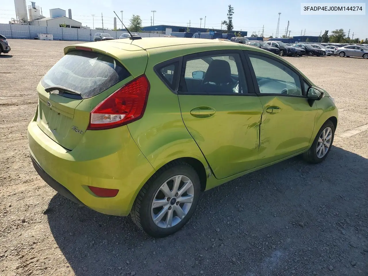 2013 FORD FIESTA VIN 3FADP4EJ0DM144274 — фото 3