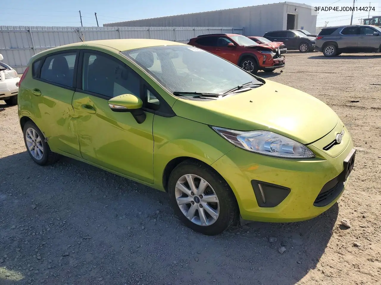 2013 FORD FIESTA VIN 3FADP4EJ0DM144274 — фото 4