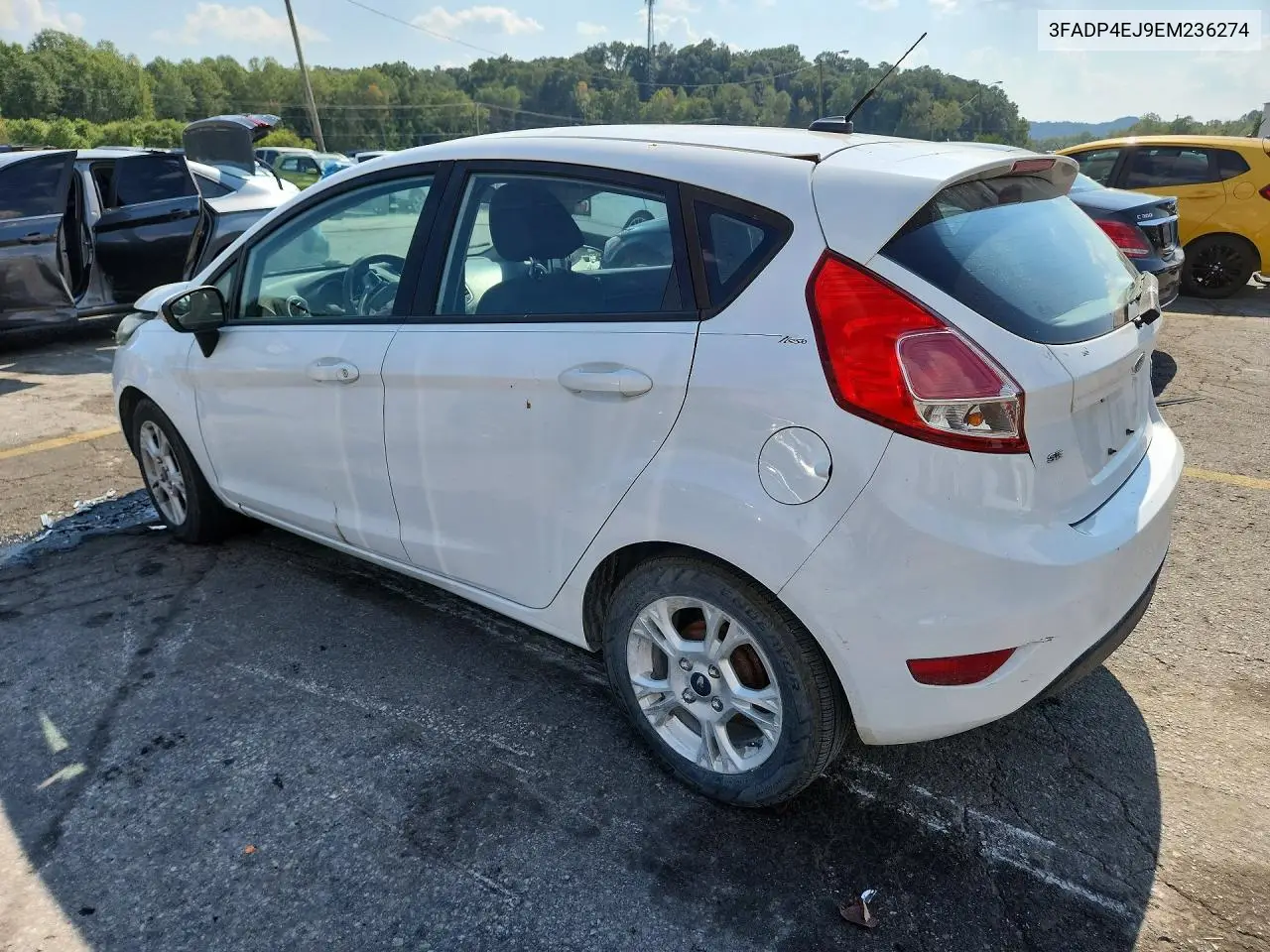 2014 FORD FIESTA VIN 3FADP4EJ9EM236274 — фото 2
