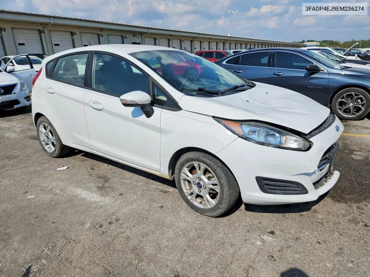 2014 FORD FIESTA VIN 3FADP4EJ9EM236274 — фото 4