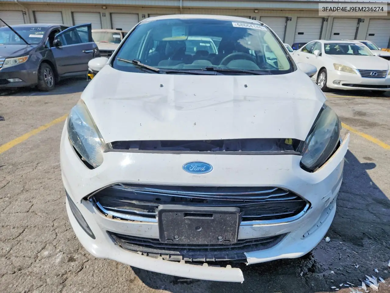 2014 FORD FIESTA VIN 3FADP4EJ9EM236274 — фото 5