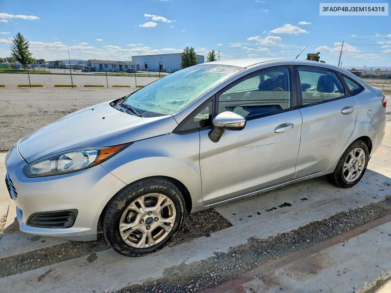 FORD FIESTA 2014, VIN 3FADP4BJ3EM154318
