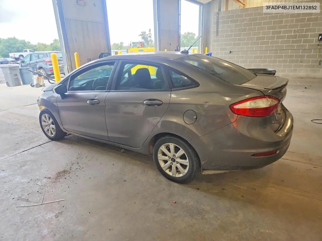 2014 FORD FIESTA VIN 3FADP4BJ1EM132852 — фото 2