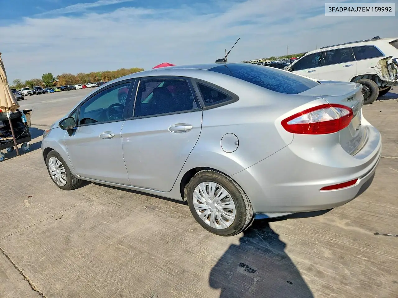 2014 FORD FIESTA VIN 3FADP4AJ7EM159992 — фото 2