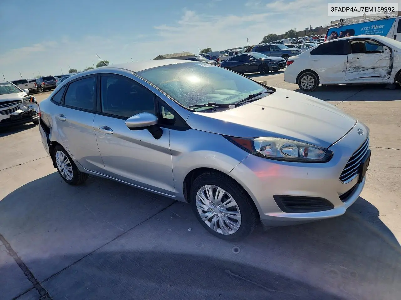 2014 FORD FIESTA VIN 3FADP4AJ7EM159992 — фото 4