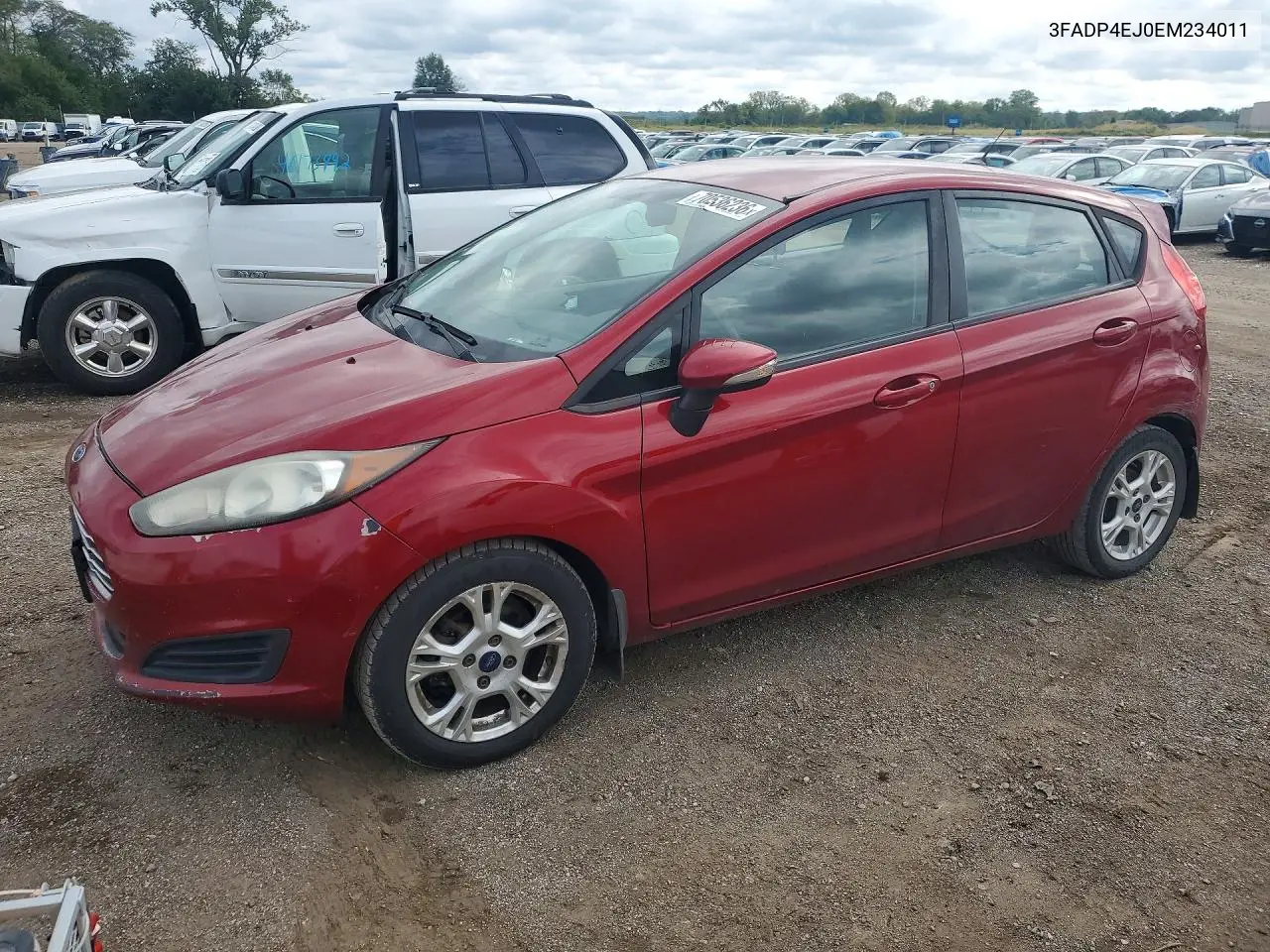 FORD FIESTA 2014, VIN 3FADP4EJ0EM234011