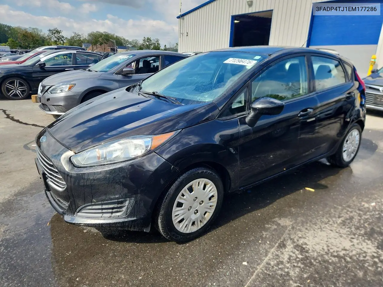 FORD FIESTA 2014, VIN 3FADP4TJ1EM177286