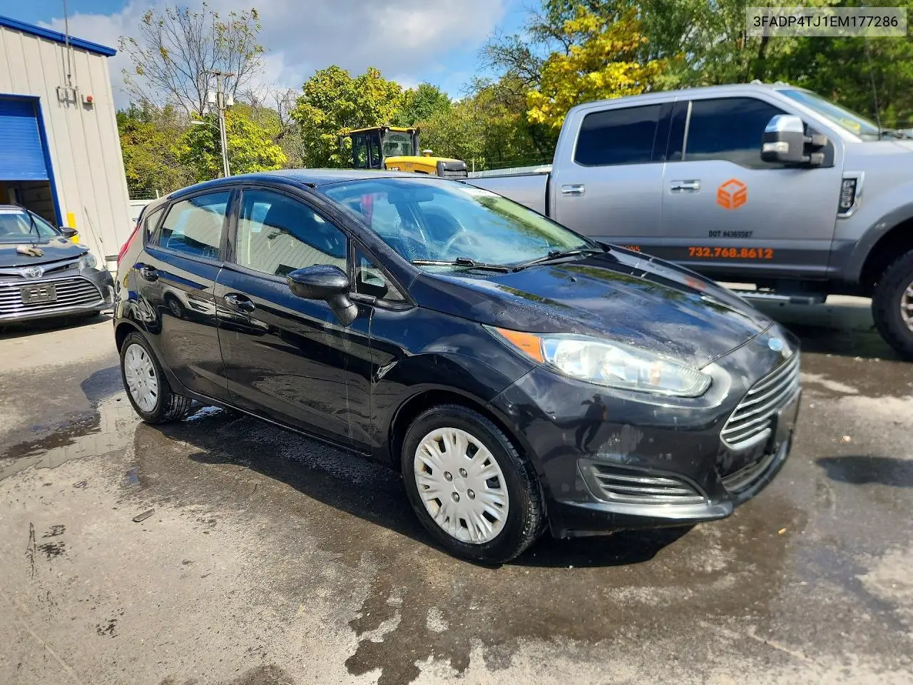 2014 FORD FIESTA VIN 3FADP4TJ1EM177286 — фото 4