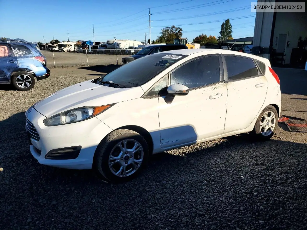 FORD FIESTA 2014, VIN 3FADP4EJ8EM102453