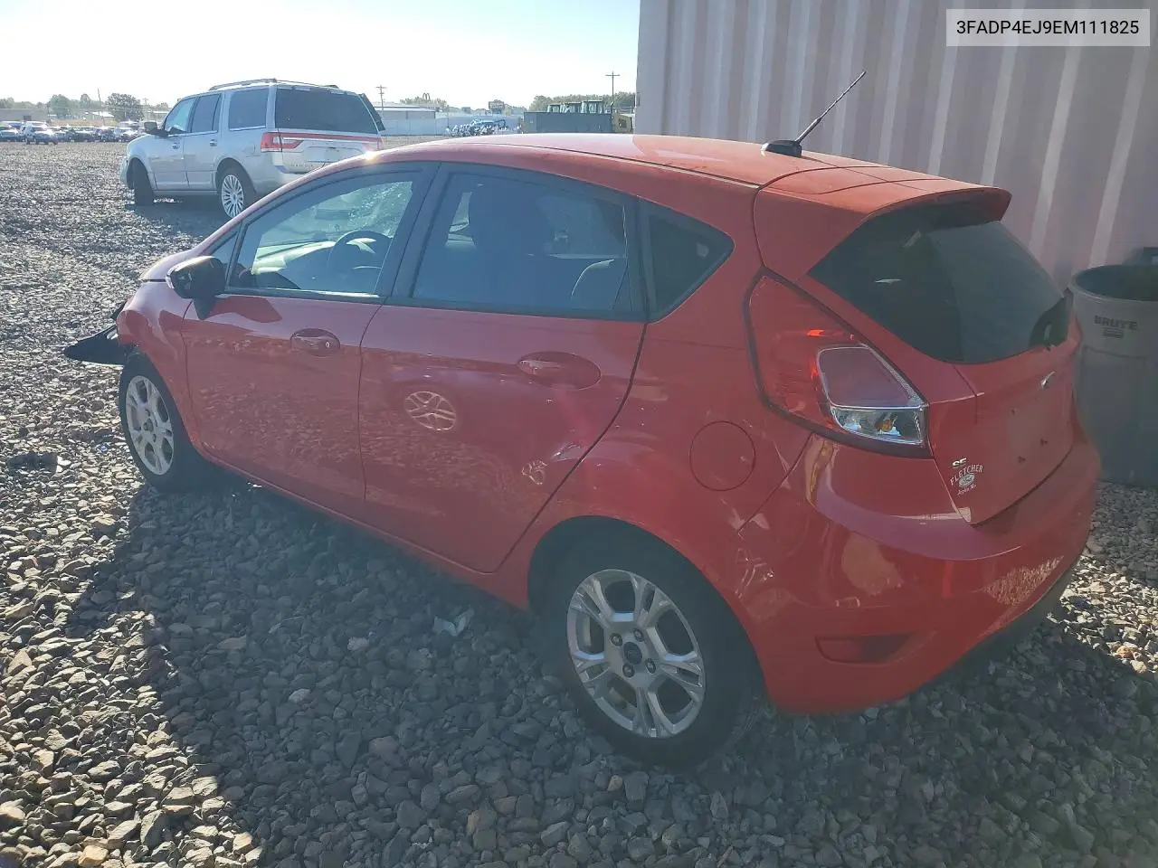 2014 FORD FIESTA VIN 3FADP4EJ9EM111825 — фото 2