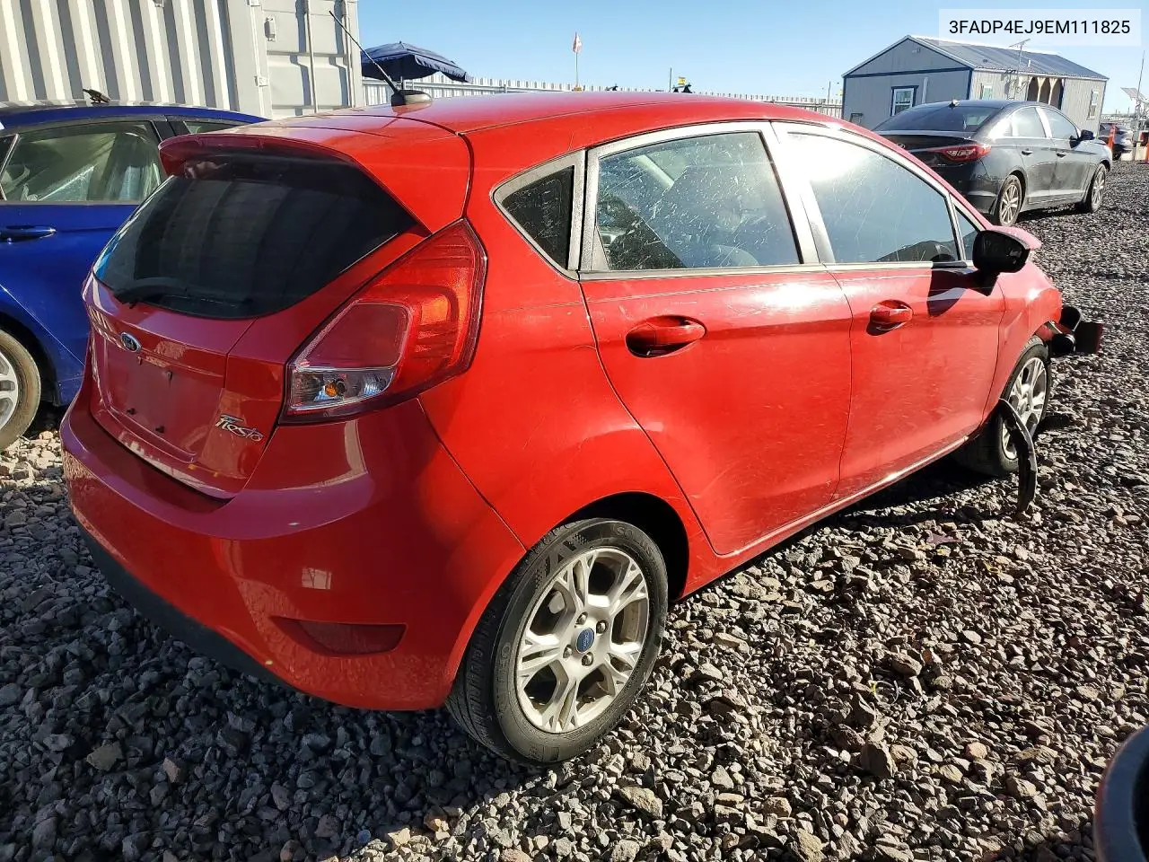 2014 FORD FIESTA VIN 3FADP4EJ9EM111825 — фото 3