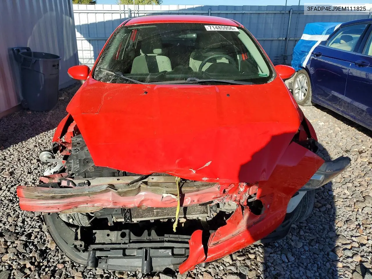 2014 FORD FIESTA VIN 3FADP4EJ9EM111825 — фото 5