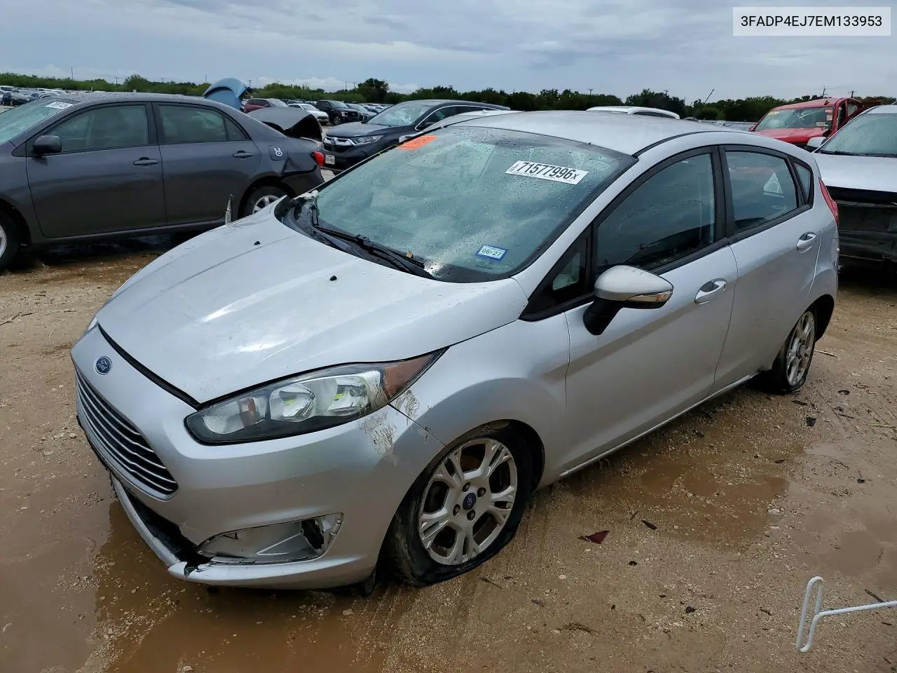 FORD FIESTA 2014, VIN 3FADP4EJ7EM133953