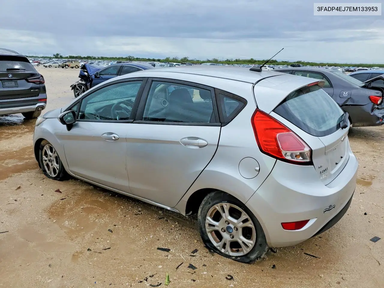 2014 FORD FIESTA VIN 3FADP4EJ7EM133953 — фото 2