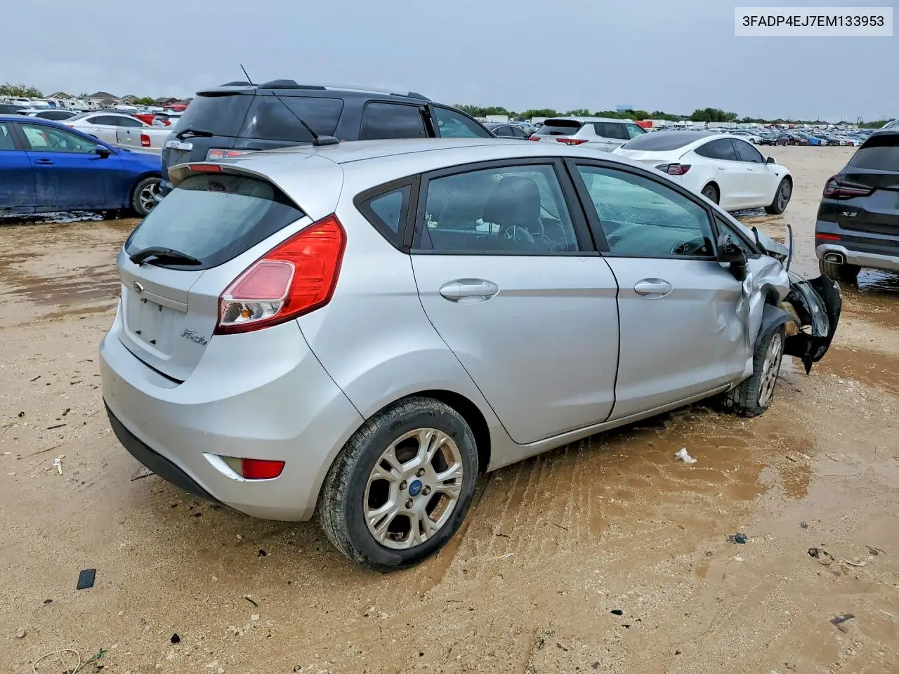 2014 FORD FIESTA VIN 3FADP4EJ7EM133953 — фото 3
