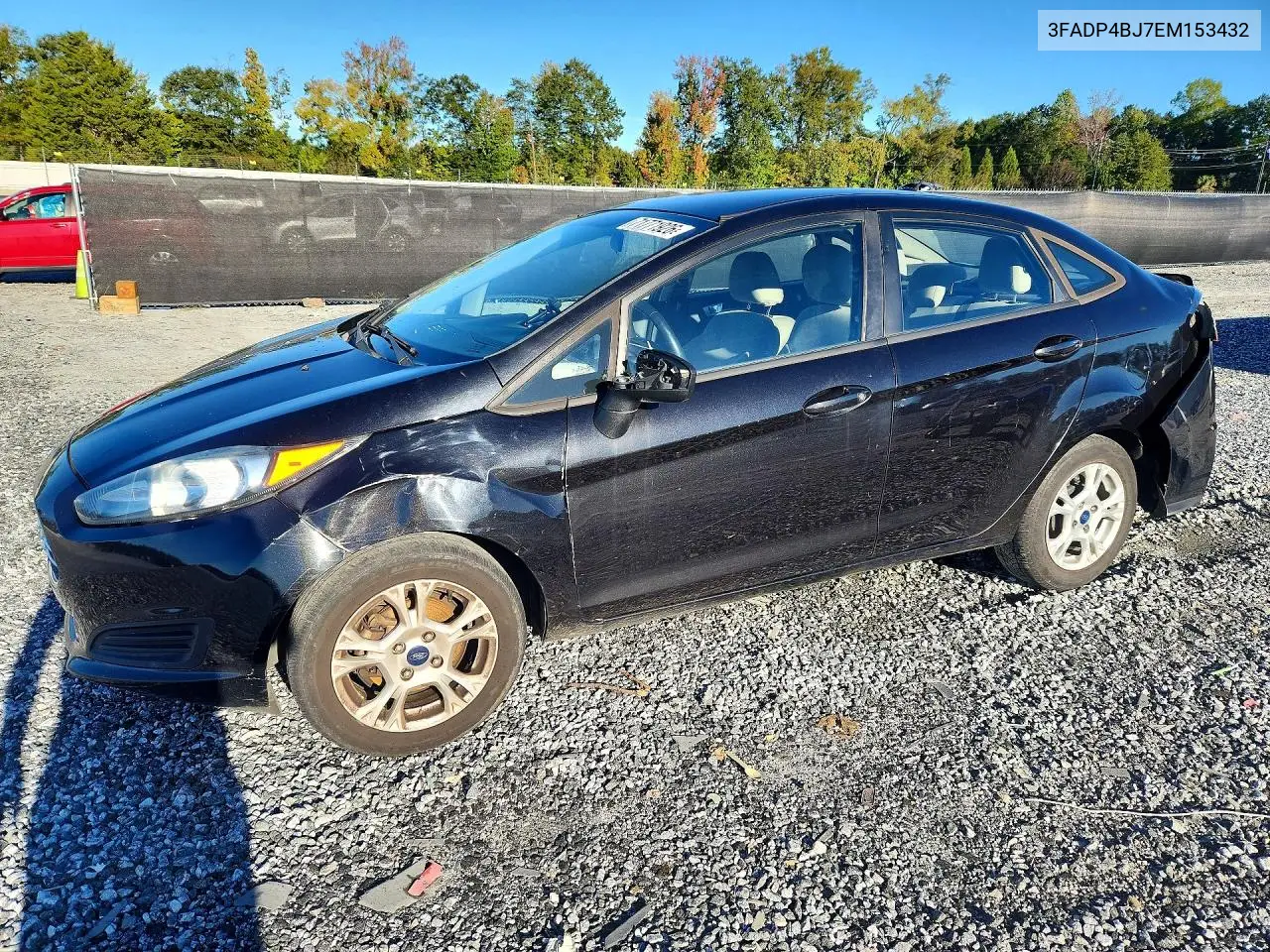 FORD FIESTA 2014, VIN 3FADP4BJ7EM153432