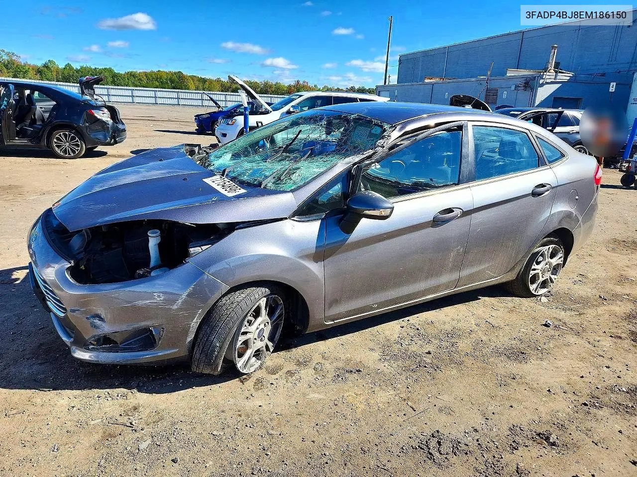 FORD FIESTA 2014, VIN 3FADP4BJ8EM186150