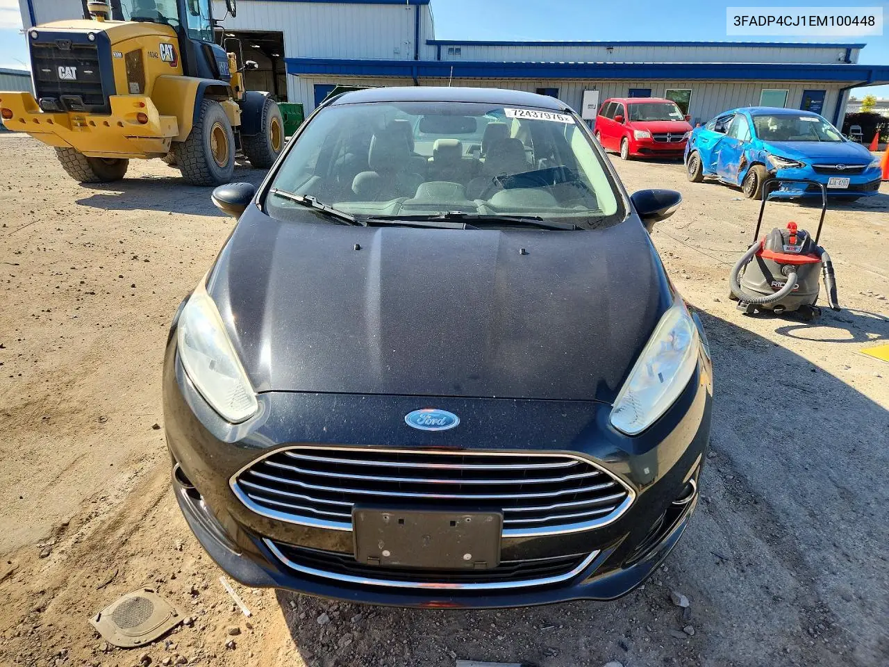 2014 FORD FIESTA VIN 3FADP4CJ1EM100448 — фото 5