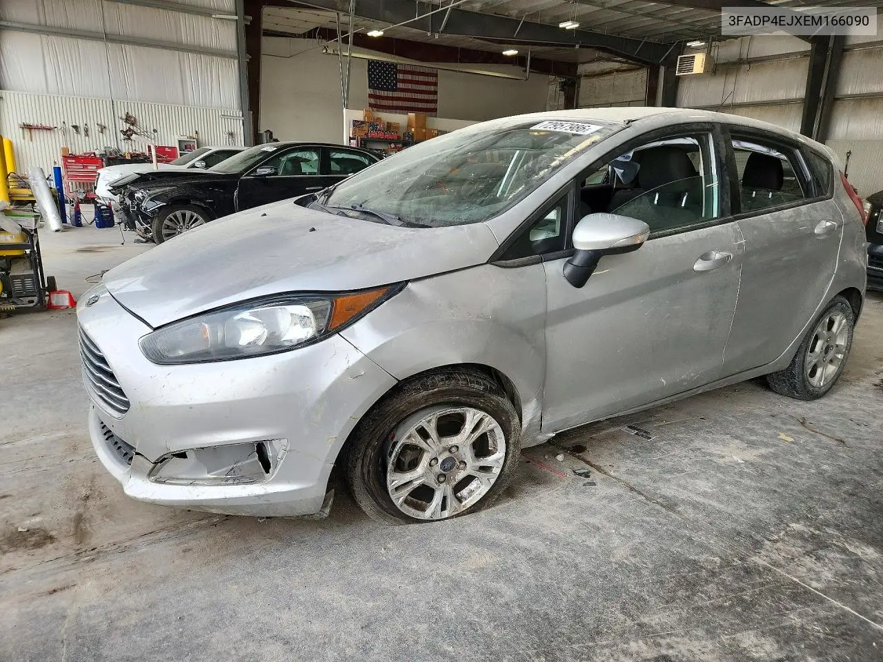 FORD FIESTA 2014, VIN 3FADP4EJXEM166090
