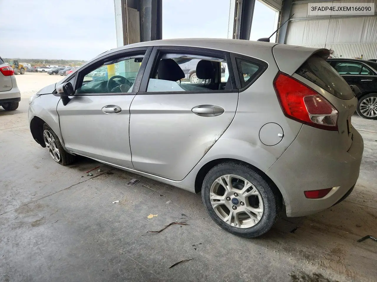 2014 FORD FIESTA VIN 3FADP4EJXEM166090 — фото 2