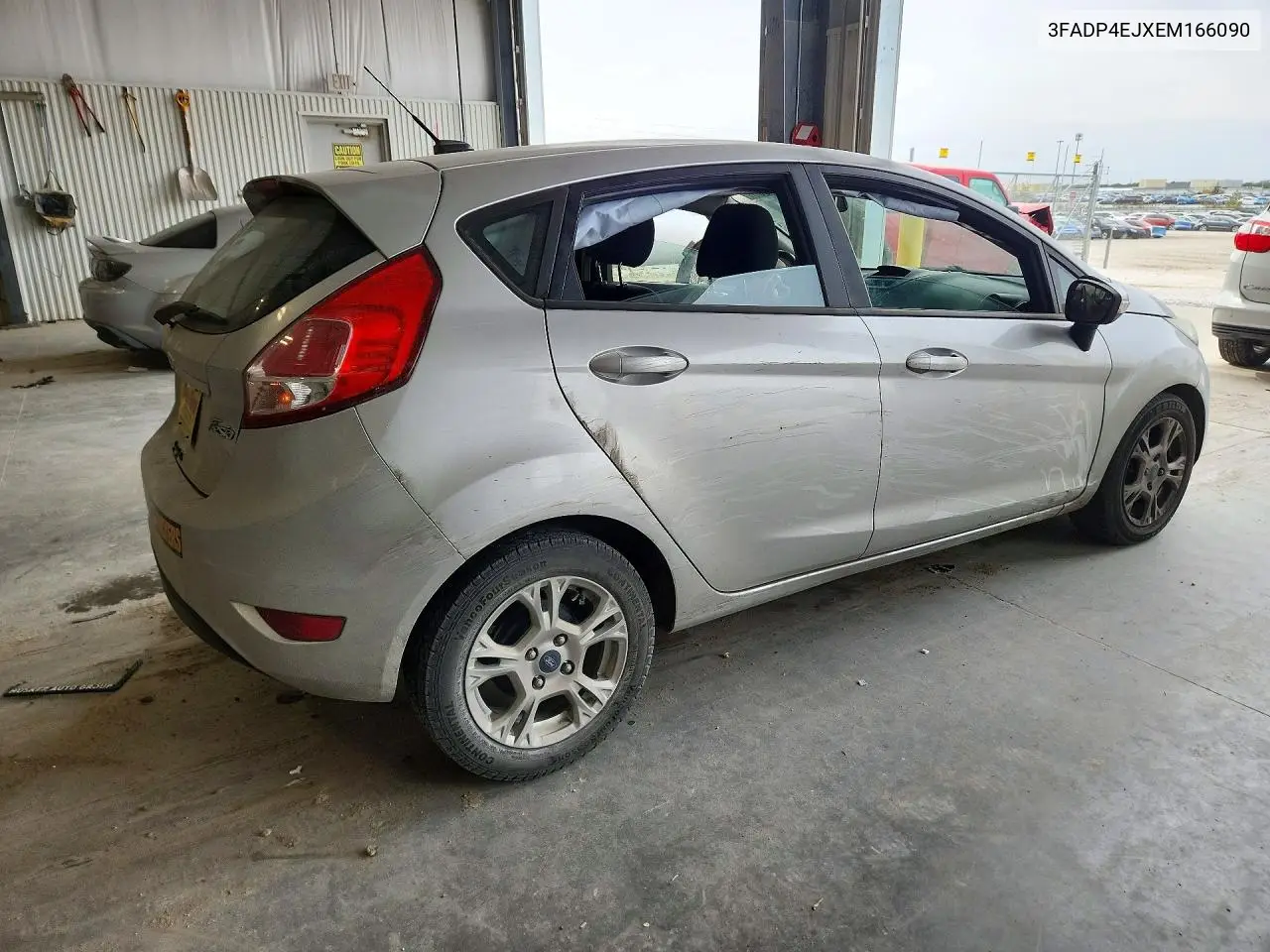 2014 FORD FIESTA VIN 3FADP4EJXEM166090 — фото 3
