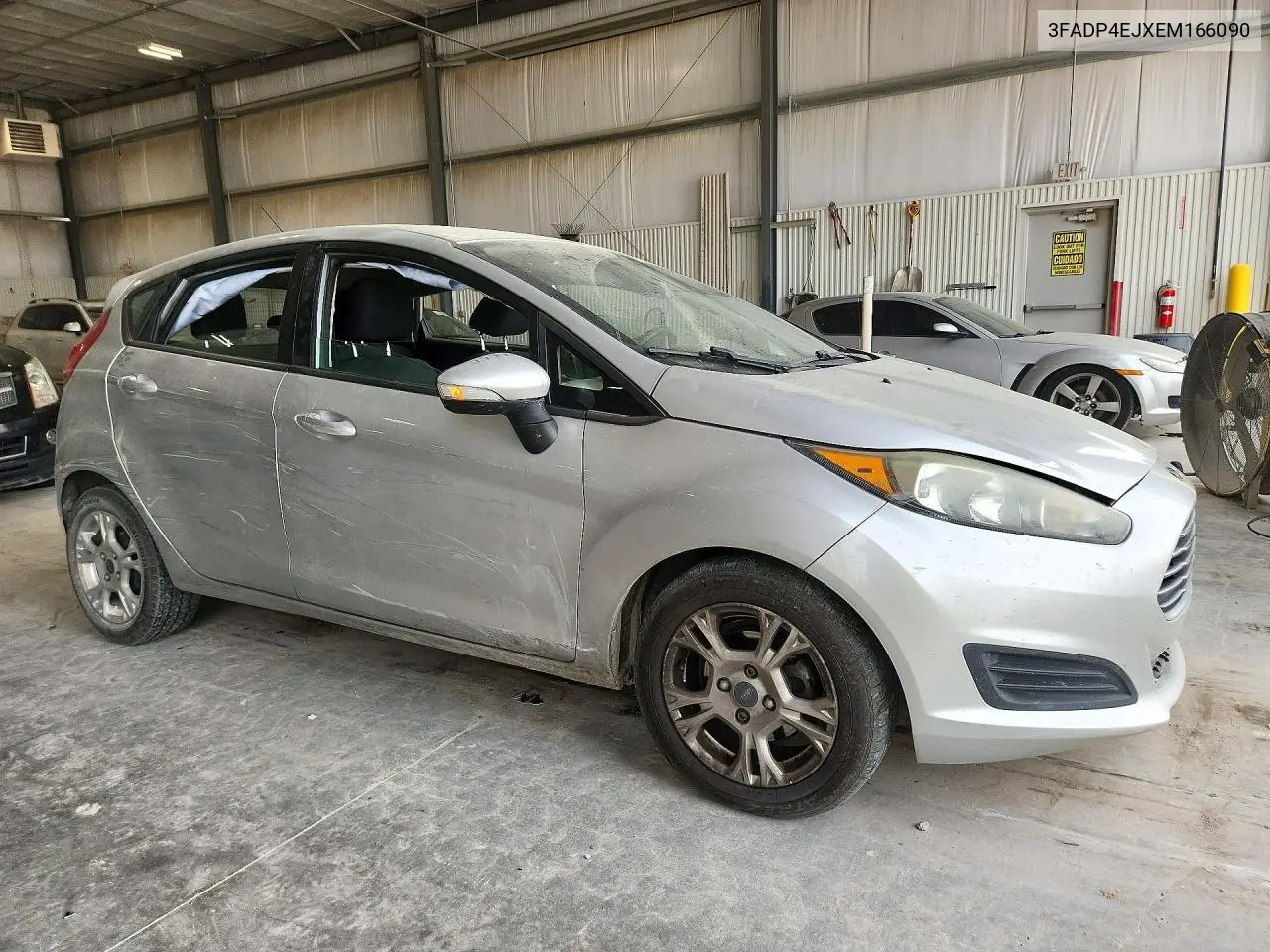 2014 FORD FIESTA VIN 3FADP4EJXEM166090 — фото 4