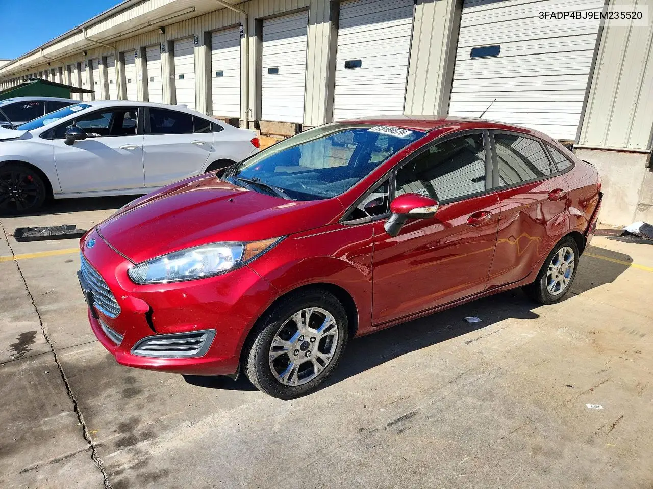 FORD FIESTA 2014, VIN 3FADP4BJ9EM235520