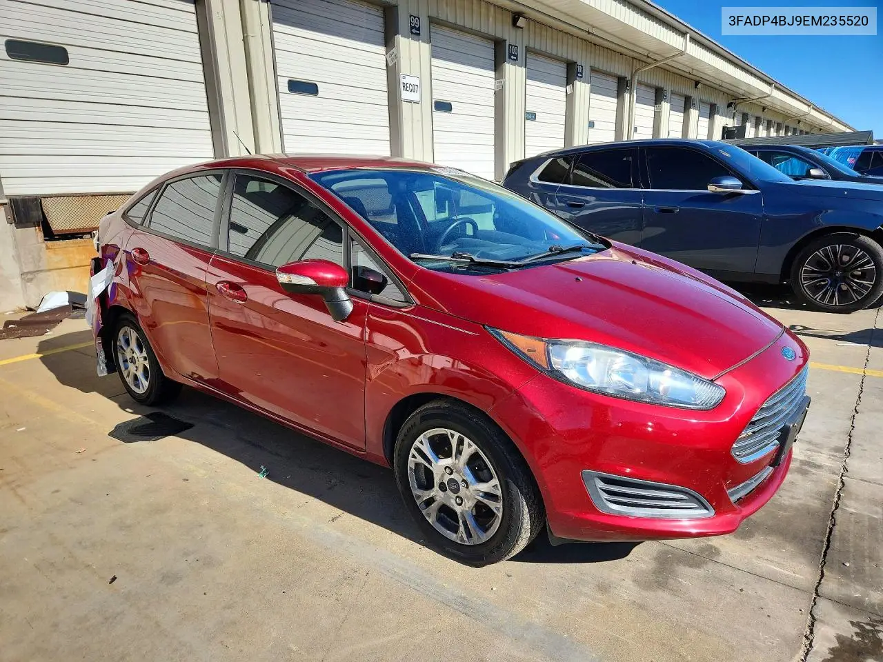 2014 FORD FIESTA VIN 3FADP4BJ9EM235520 — фото 4