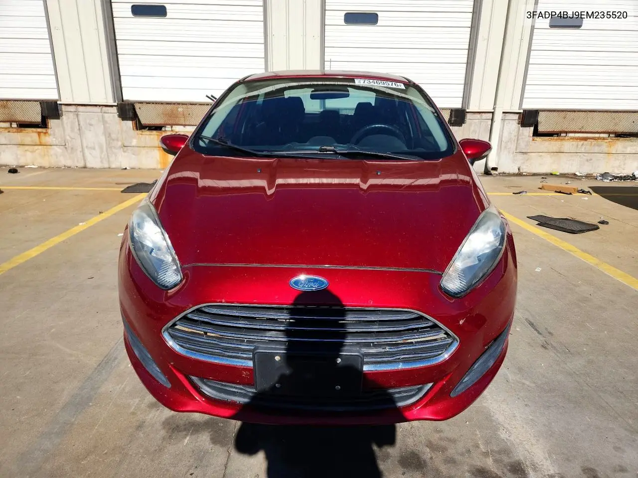 2014 FORD FIESTA VIN 3FADP4BJ9EM235520 — фото 5