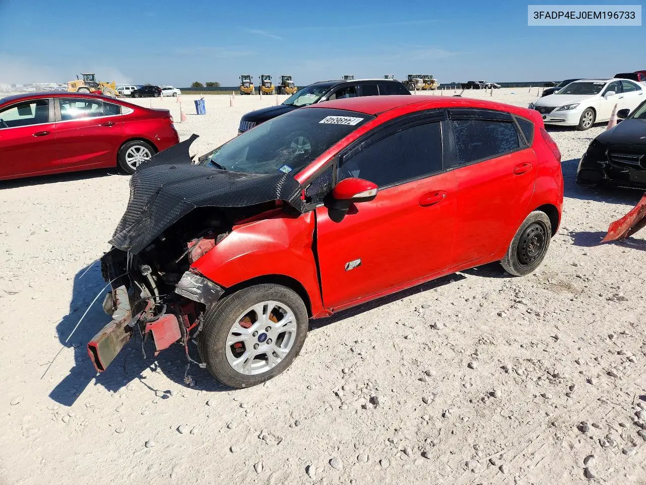 FORD FIESTA 2014, VIN 3FADP4EJ0EM196733