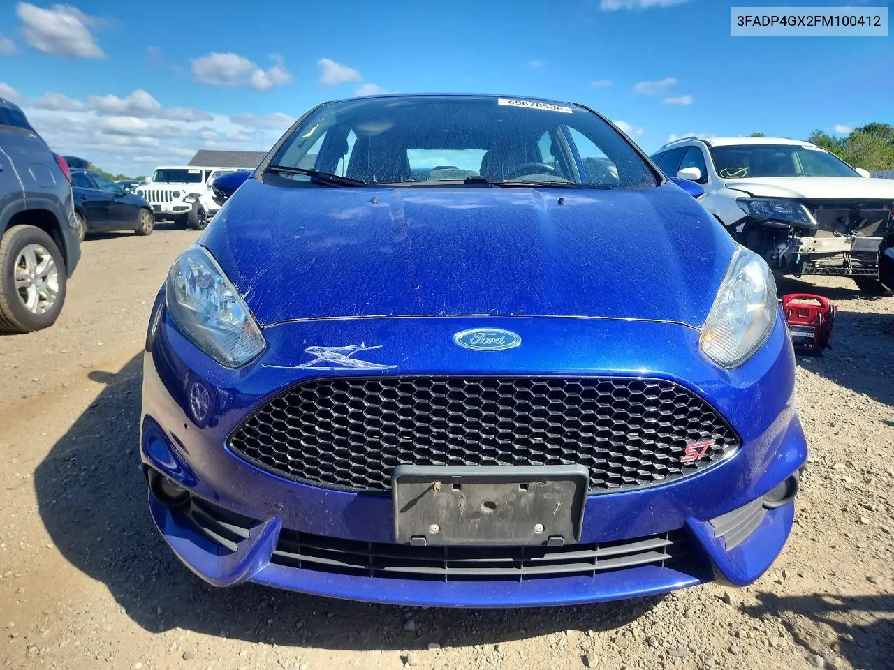 2015 FORD FIESTA VIN 3FADP4GX2FM100412 — фото 5