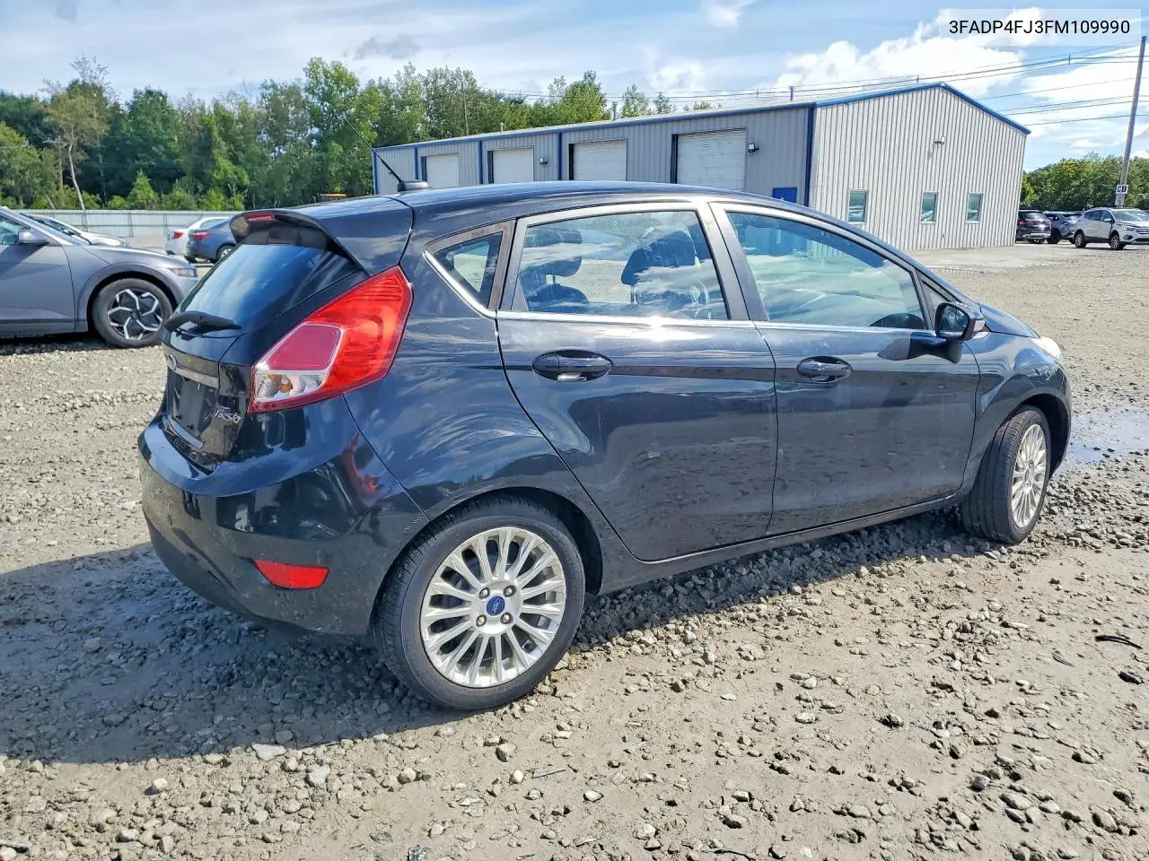 2015 FORD FIESTA VIN 3FADP4FJ3FM109990 — фото 3