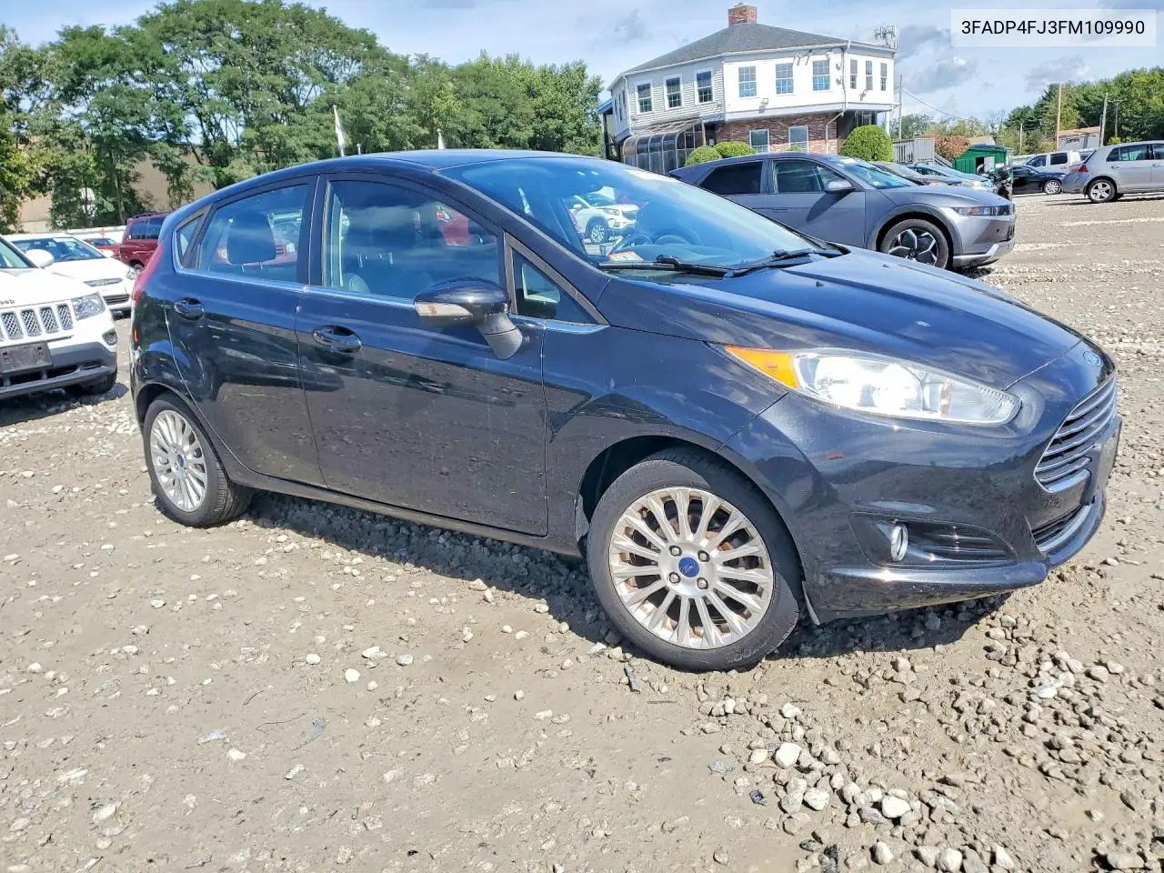 2015 FORD FIESTA VIN 3FADP4FJ3FM109990 — фото 4