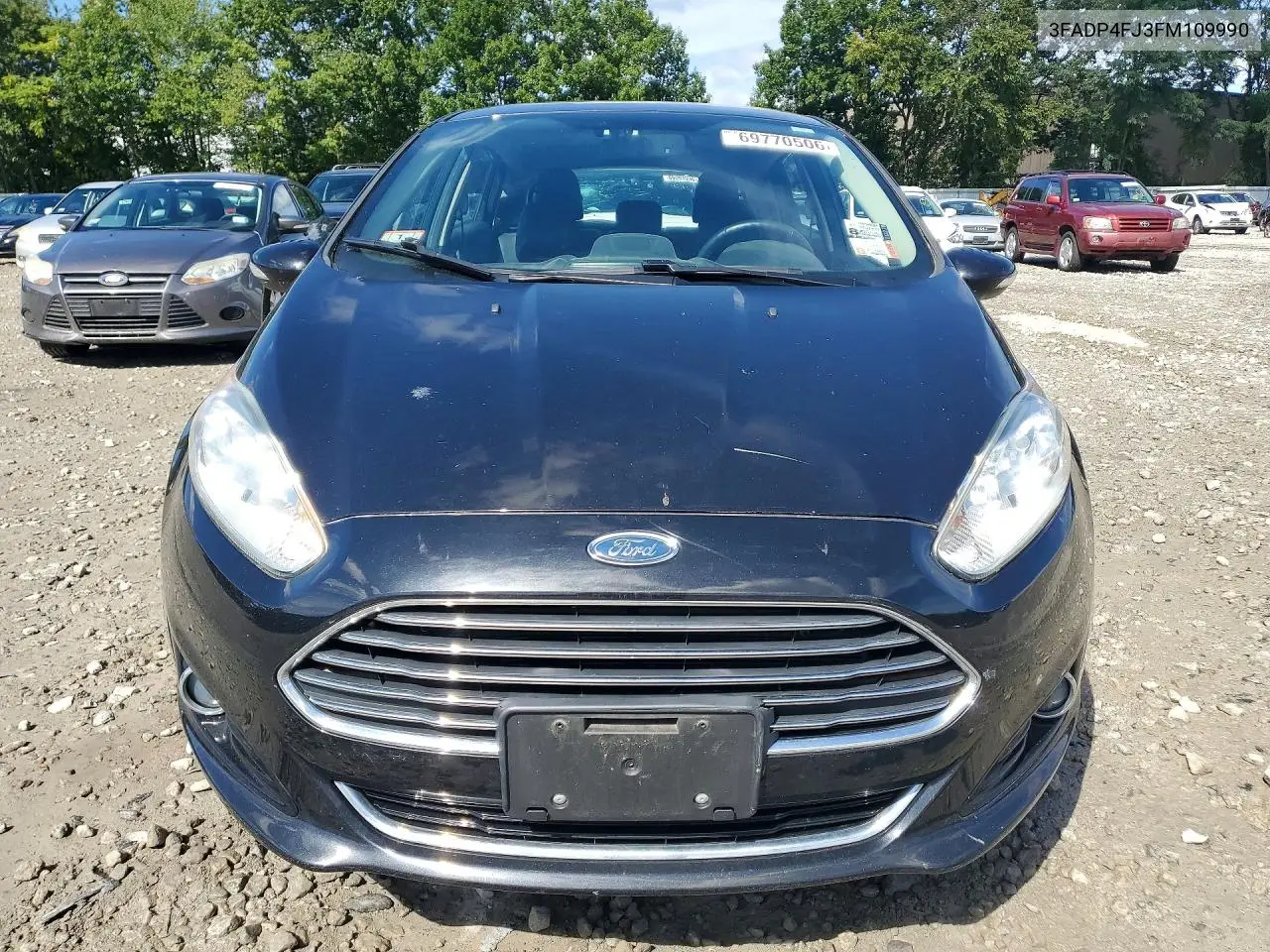 2015 FORD FIESTA VIN 3FADP4FJ3FM109990 — фото 5