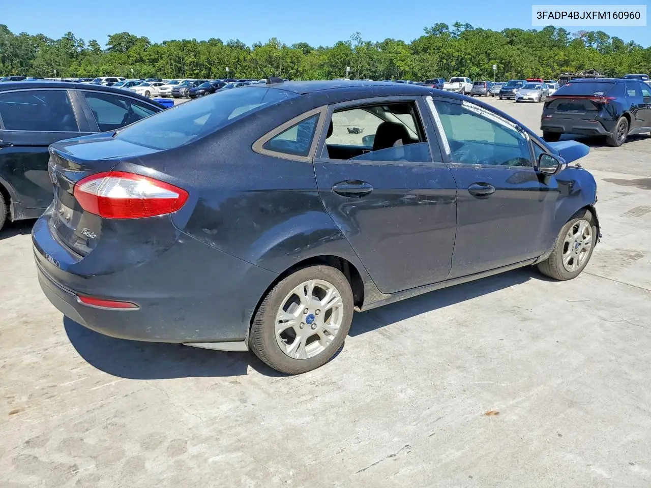 2015 FORD FIESTA VIN 3FADP4BJXFM160960 — фото 3