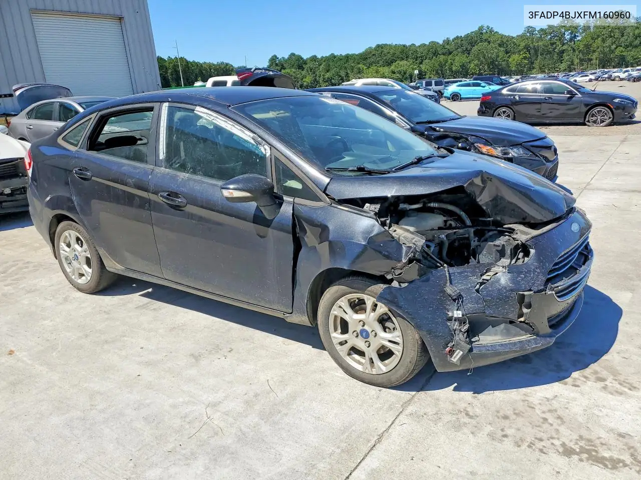 2015 FORD FIESTA VIN 3FADP4BJXFM160960 — фото 4