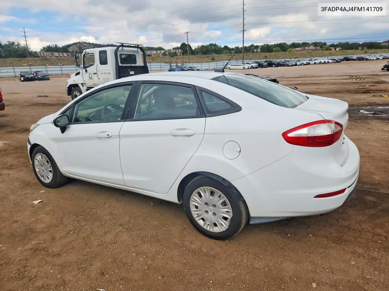 2015 FORD FIESTA VIN 3FADP4AJ4FM141709 — фото 2