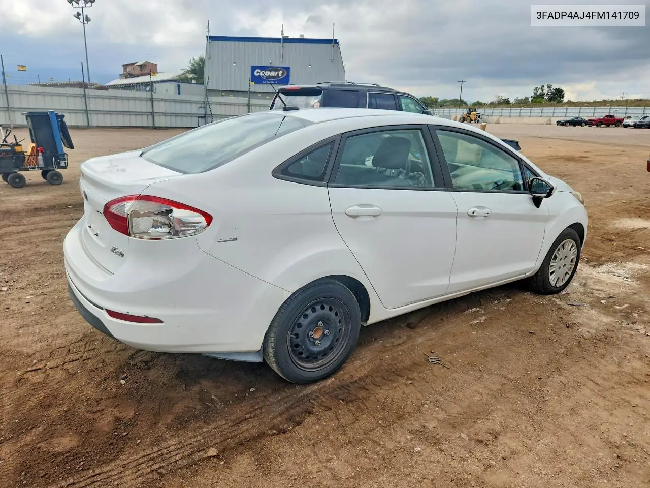 2015 FORD FIESTA VIN 3FADP4AJ4FM141709 — фото 3
