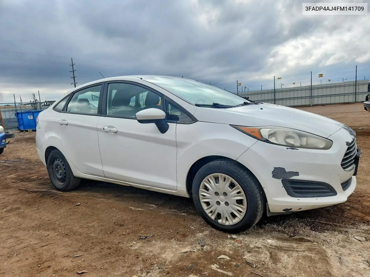 2015 FORD FIESTA VIN 3FADP4AJ4FM141709 — фото 4