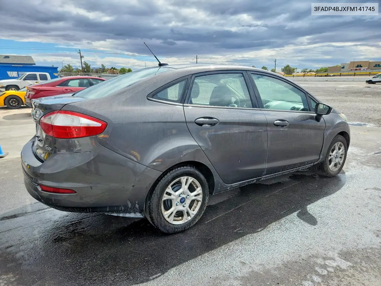 2015 FORD FIESTA VIN 3FADP4BJXFM141745 — фото 3